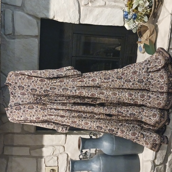 Anthropologie Boemo Maxie Dress Sz LP - Picture 4 of 13